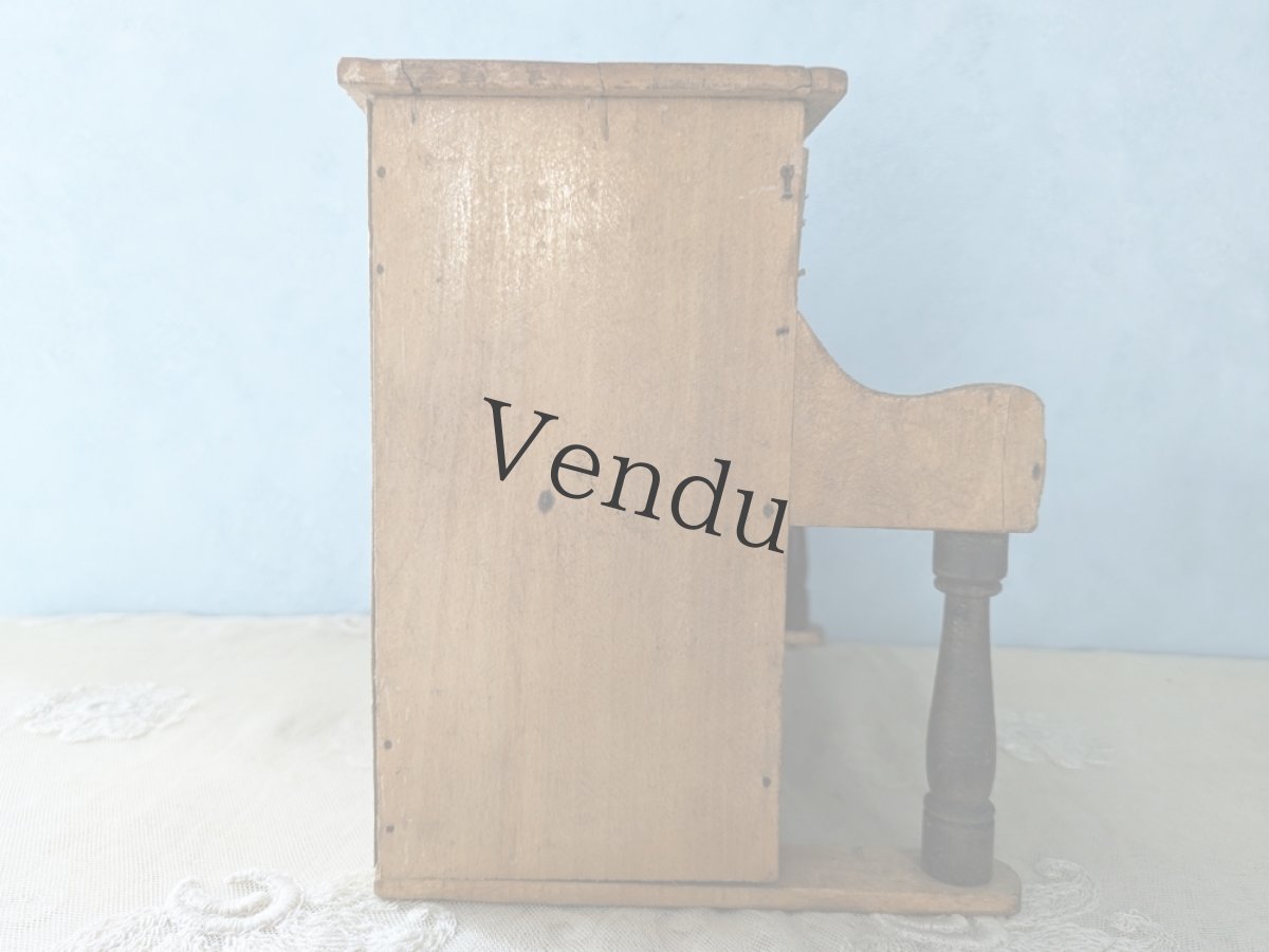 画像11: フランス 1930-1950年　木製トイピアノ (11)