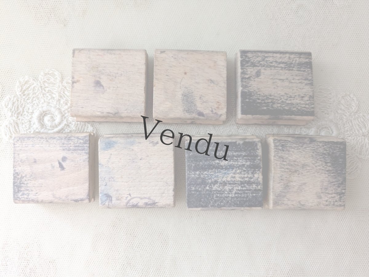 画像6: フランスヴィンテージ　動物スタンプ 7個セット (6)