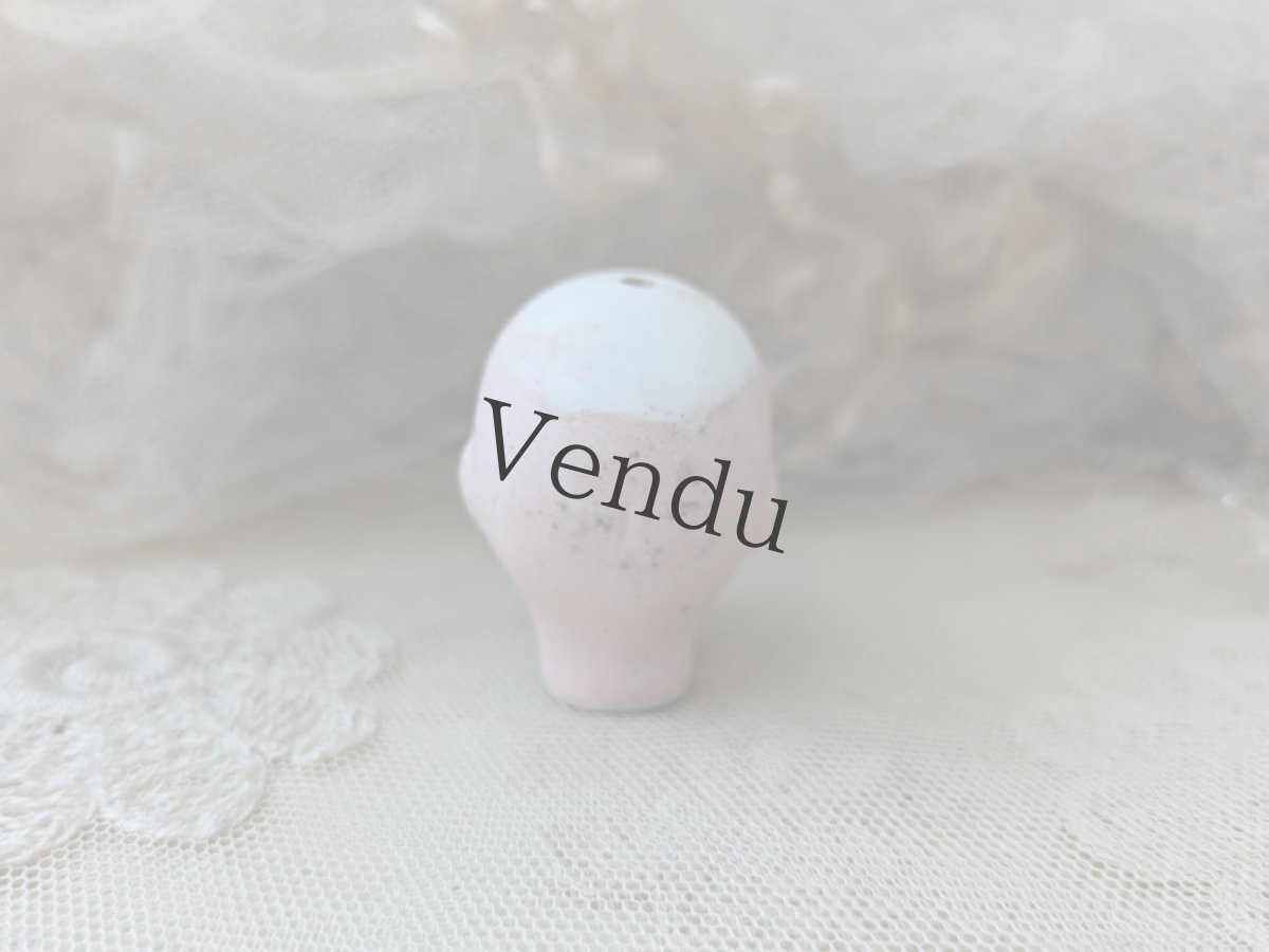 画像4: ドイツアンティーク  ビスクドール ヘッド (4)