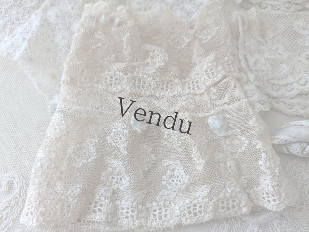 画像3: フランスアンティーク　メルスリーセット  Écru (3)