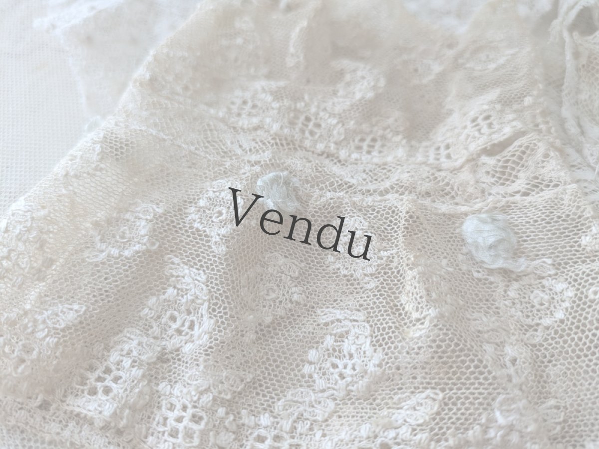 画像4: フランスアンティーク　メルスリーセット  Écru (4)