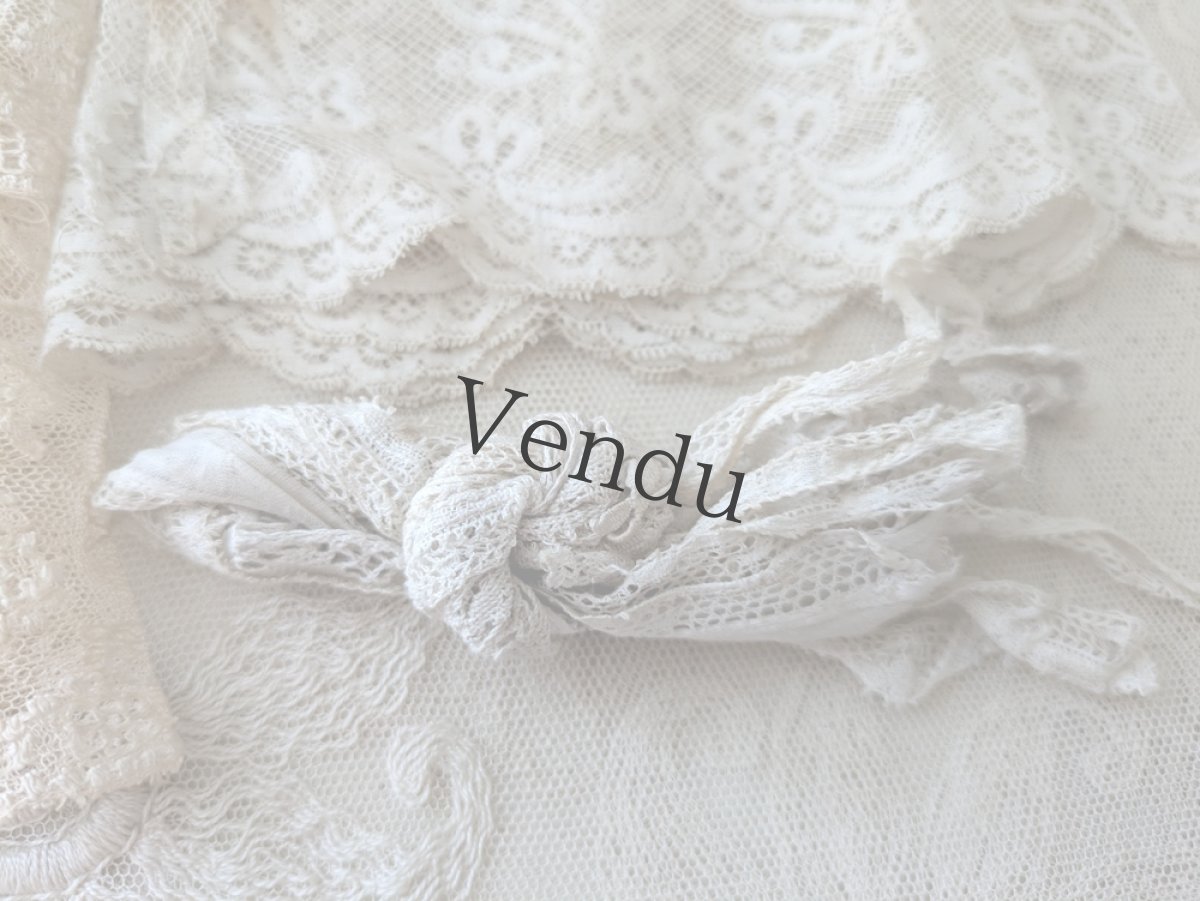 画像7: フランスアンティーク　メルスリーセット  Écru (7)