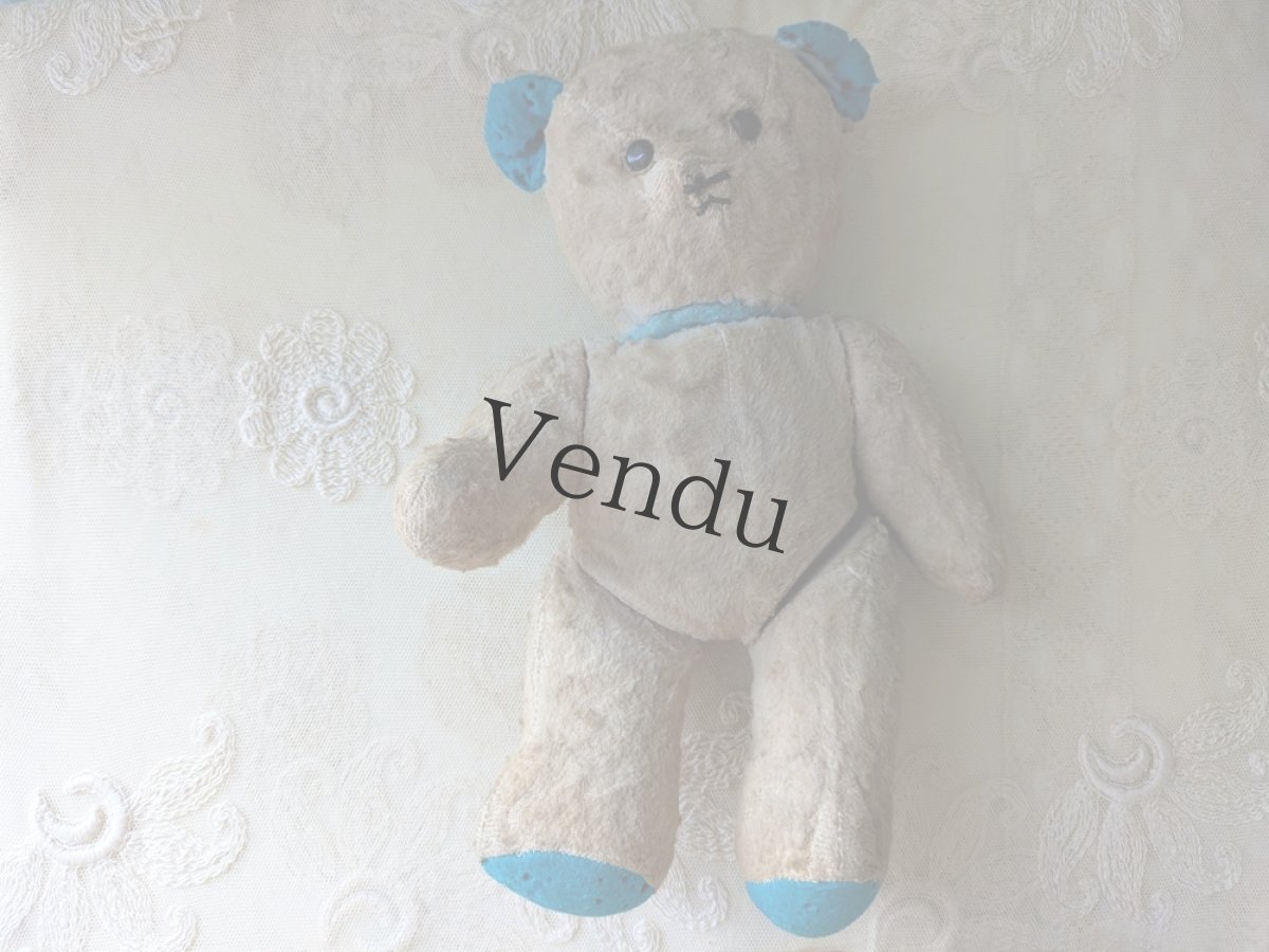 画像5: フランス 1950-1960年　くまのぬいぐるみ (5)