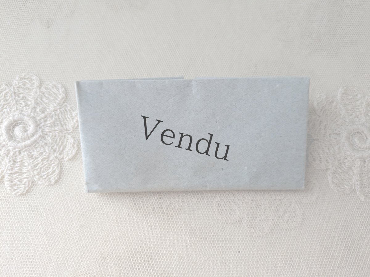 画像6: フランスヴィンテージ 包装紙入りストラス ≪ターコイズ≫ (6)