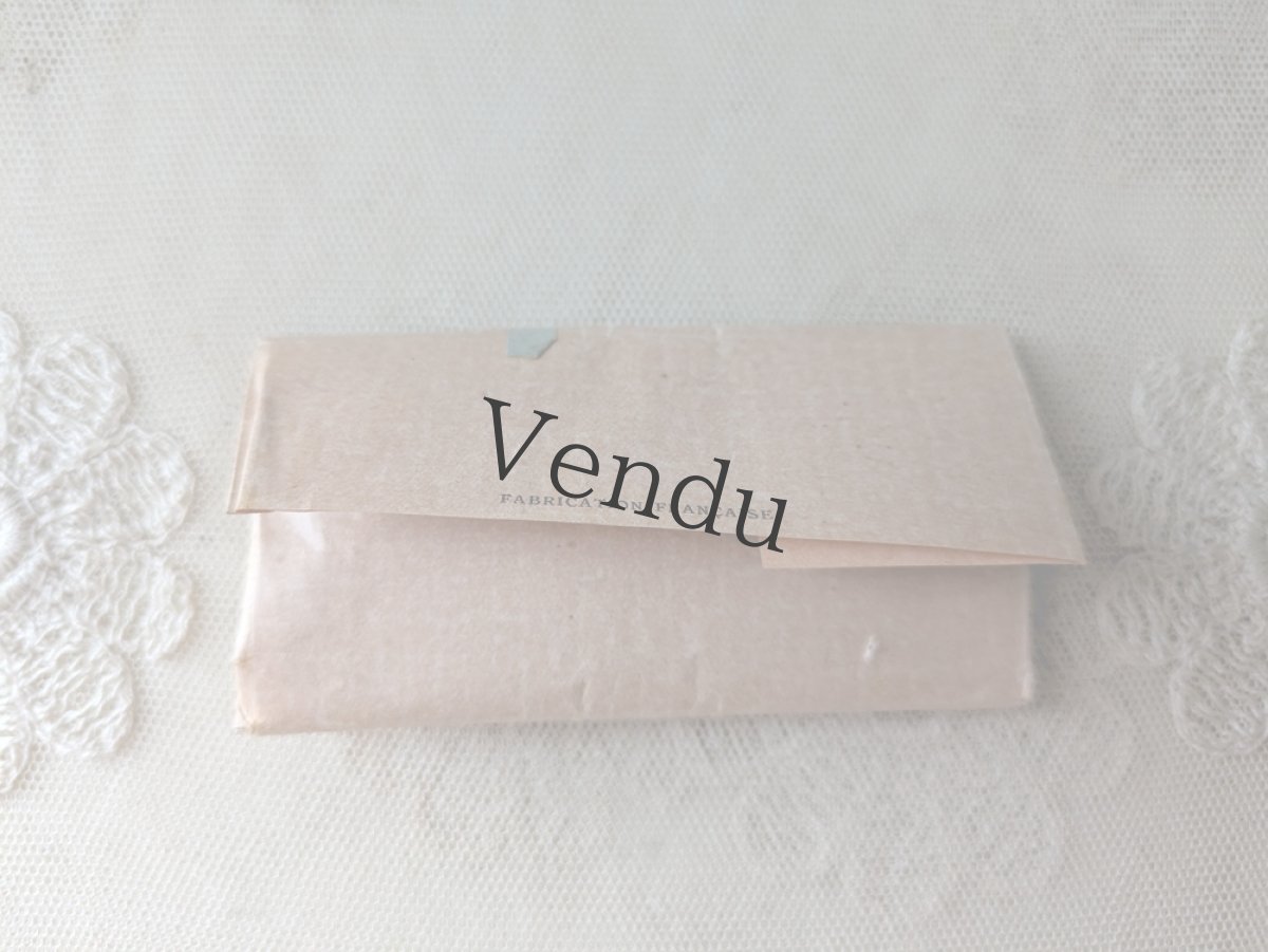 画像6: フランスヴィンテージ 包装紙入りストラス ≪サファイアブルー≫ (6)