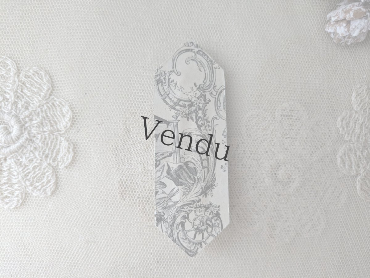 画像6: フランス 1900年前後 ゴールドメタルボタンシート 8mm (6)