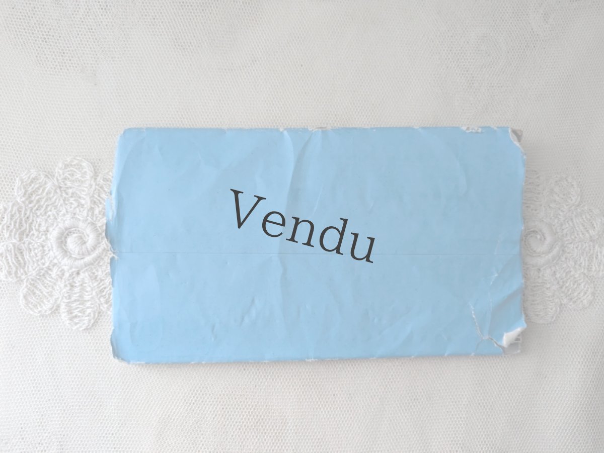 画像3: フランスアンティーク　未使用 ラベルつきレースブレード GRANDS MAGASINS DU LOUVRE 10m (3)