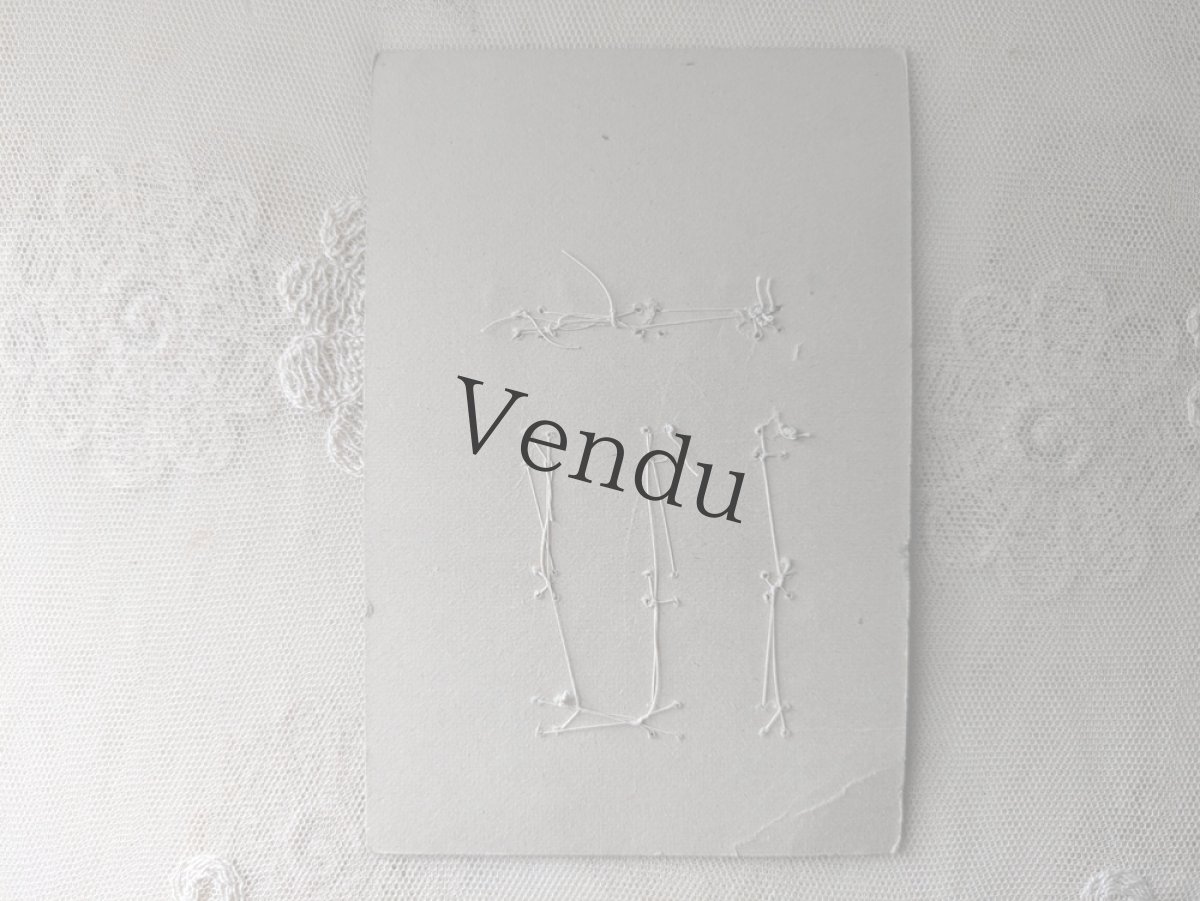 画像5: フランスアンティーク 貝ボタンシート バックル型 16mm (5)