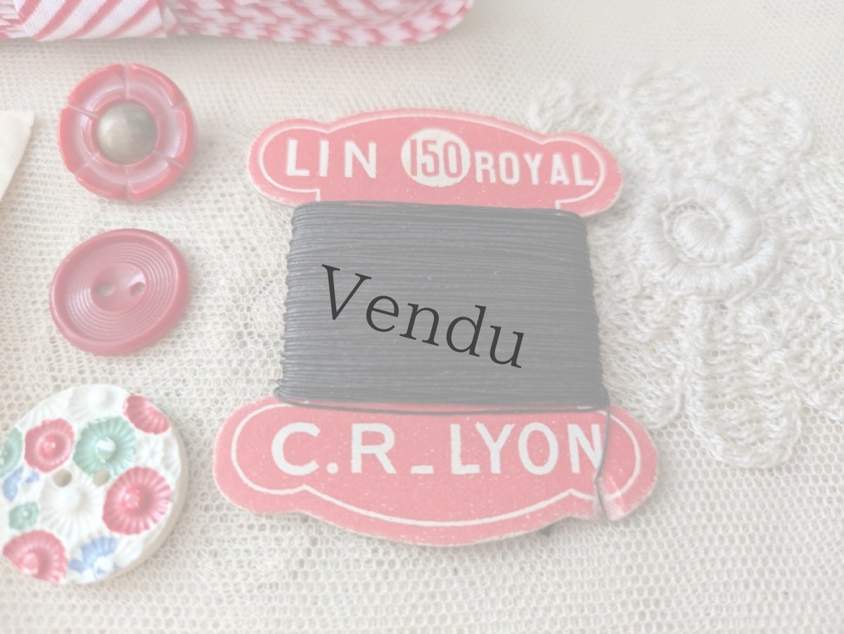 画像6: フランス蚤の市　メルスリーセット《Rouge》 (6)