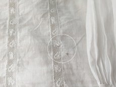 画像10: フランスアンティーク　カットワーク刺繍 小さなブラウス (10)