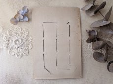 画像4: フランスヴィンテージ　ボタンシート ピンク 26.5mm (4)