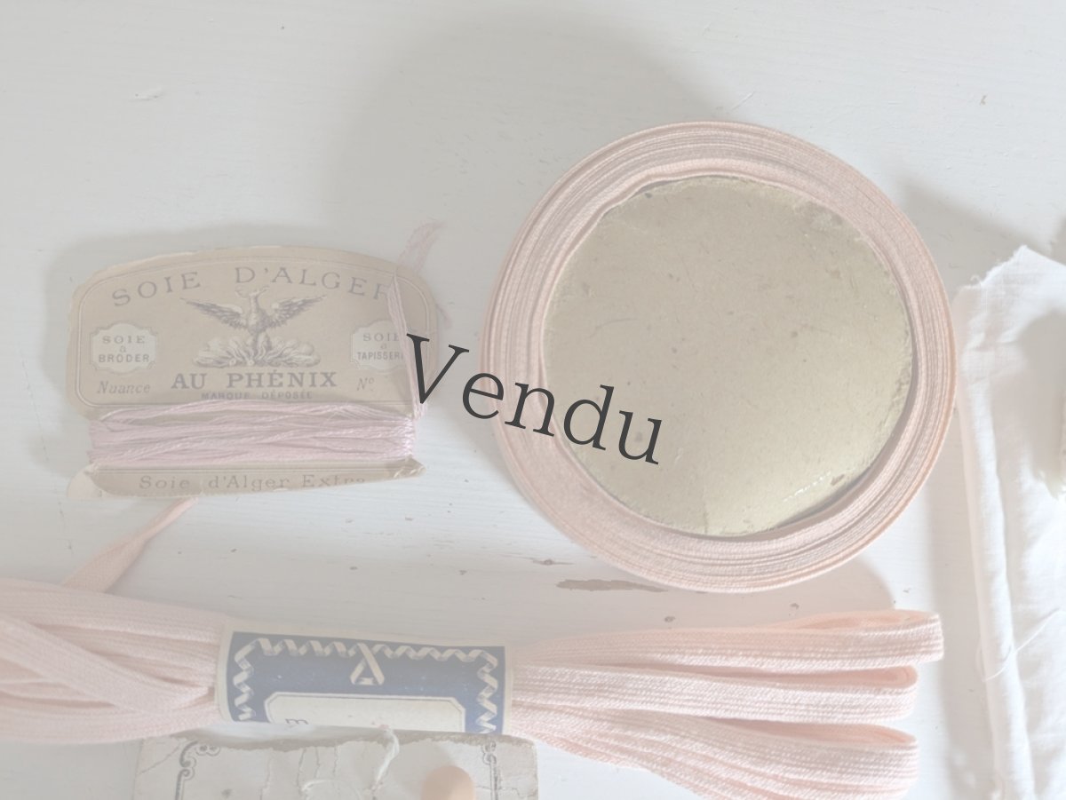 画像3: フランス蚤の市　メルスリーセット《Rose》 (3)