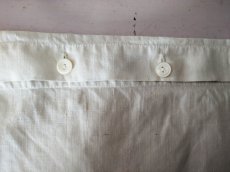 画像6: フランスヴィンテージ　CHイニシャル刺繍入り クッションカバー (6)