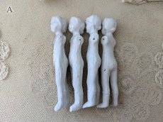画像4: フランス 1910-1920年  ビスクドール ミニョネット 4体セット (4)
