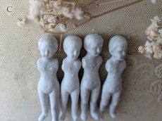画像22: フランス 1910-1920年  ビスクドール ミニョネット 4体セット (22)