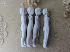 画像20: フランス 1910-1920年  ビスクドール ミニョネット 4体セット (20)