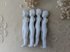 画像18: フランス 1910-1920年  ビスクドール ミニョネット 4体セット (18)