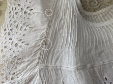 画像11: フランスアンティーク 　カットワーク刺繍のつけ襟 (11)