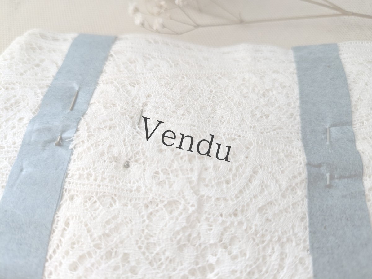 画像7: フランスヴィンテージ　タグ付きスカラップレースブレード 5m以上 (7)