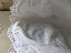 画像5: フランスアンティーク 　カットワーク刺繍の小さなボネ (5)