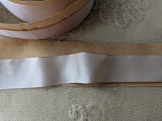 画像3: フランスアンティーク　巻きリボン Pon.95 くすんだペールローズ (3)