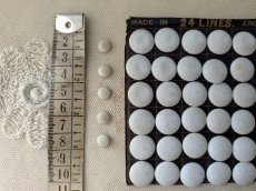 画像6: イギリスアンティーク　リネンボタンシート 15mm (6)