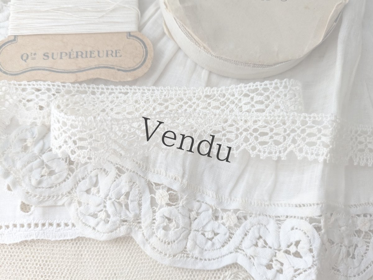 画像7: フランス蚤の市　メルスリーセット《Blanche》 (7)