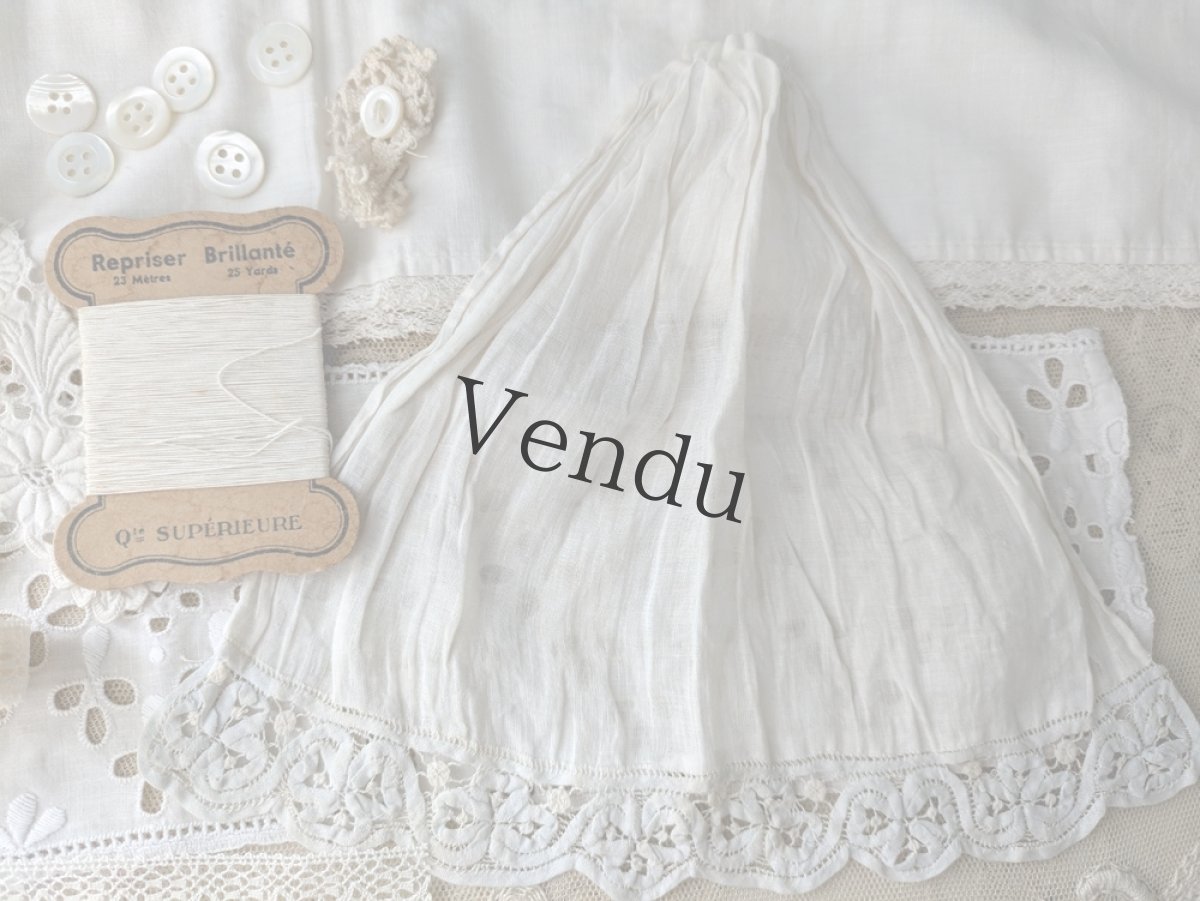 画像6: フランス蚤の市　メルスリーセット《Blanche》 (6)