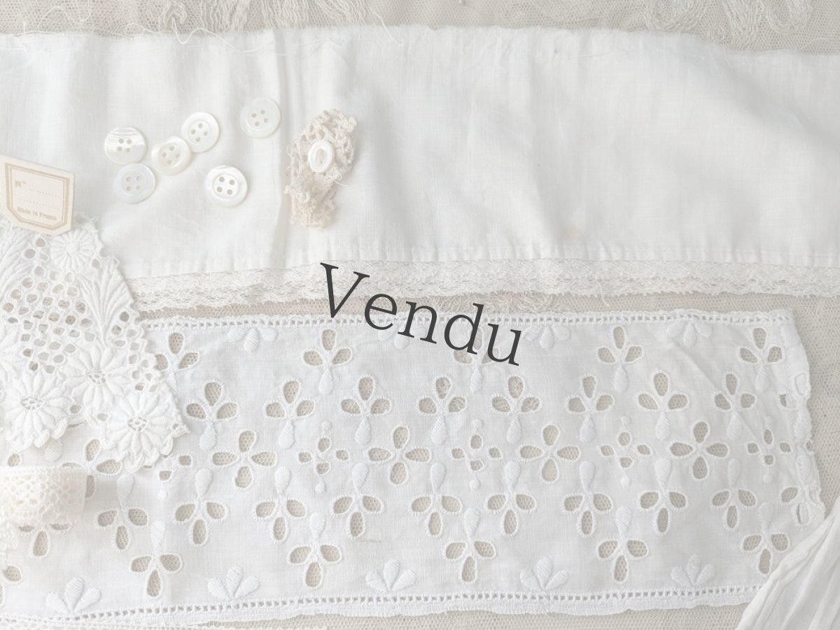 画像8: フランス蚤の市　メルスリーセット《Blanche》 (8)