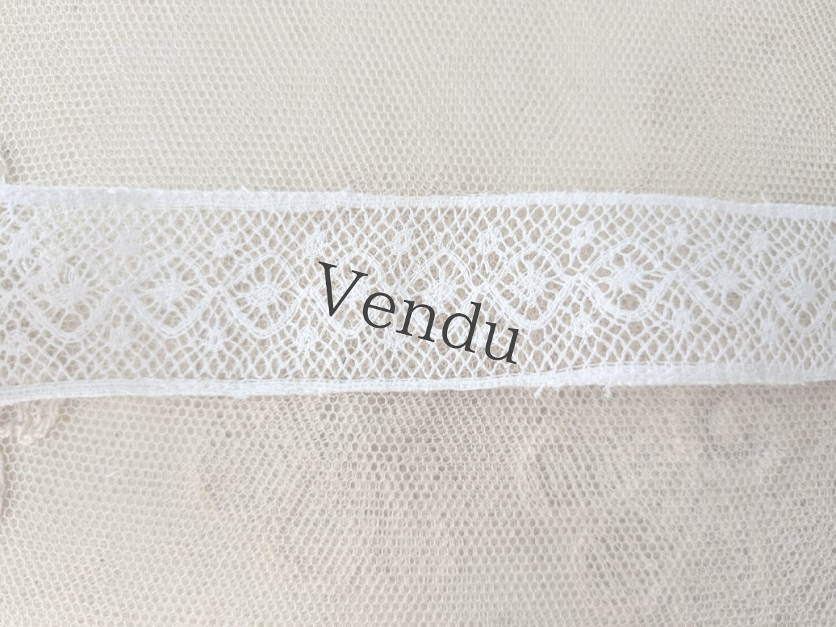 画像2: フランスヴィンテージ　ボビンレースブレード 416cm (2)