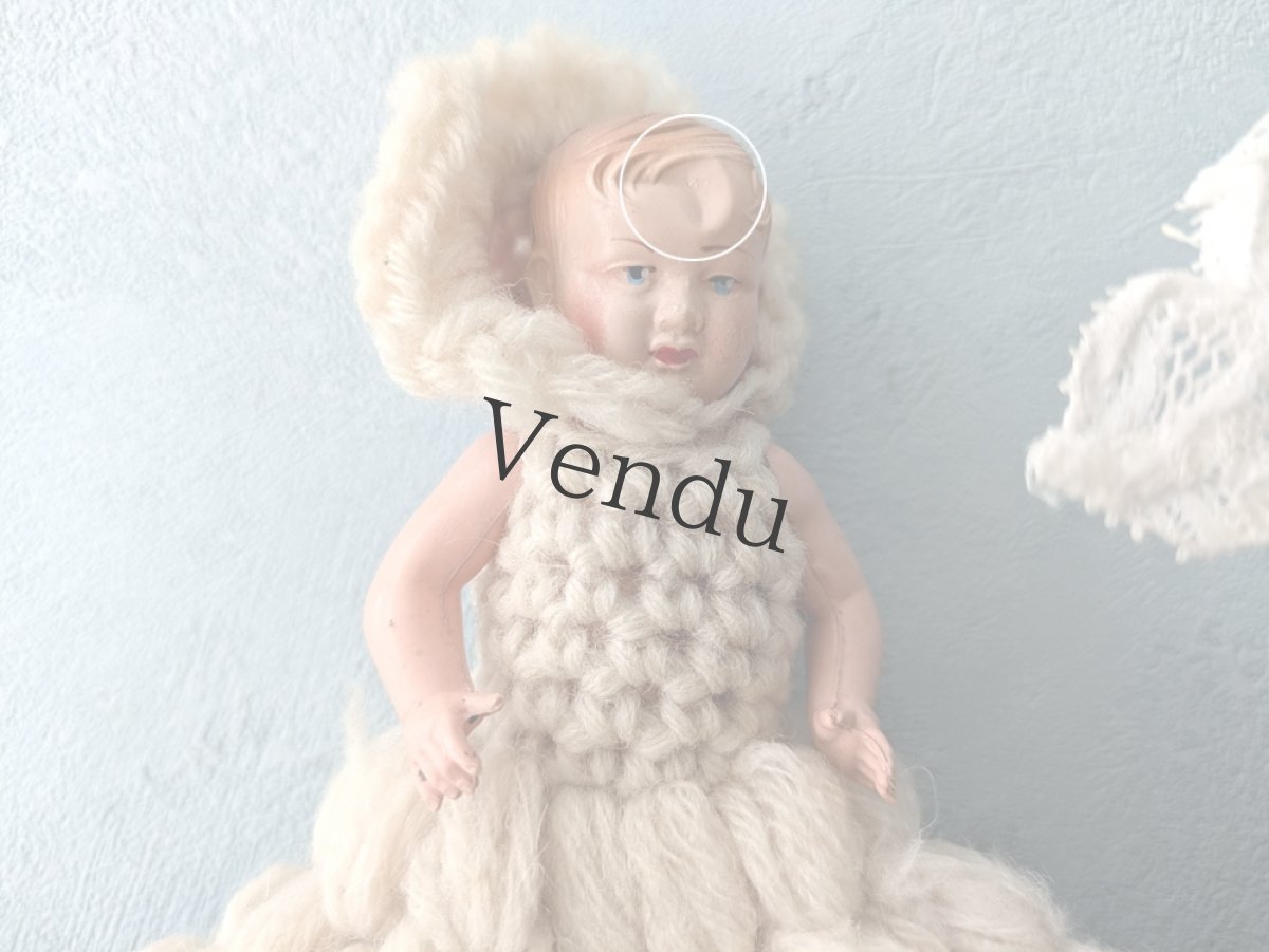 画像7: フランスアンティーク　セルロイドベビー人形 Petit baigneur (7)