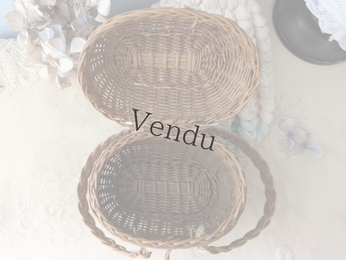 画像5: フランスアンティーク　ドール用 パニエ (5)