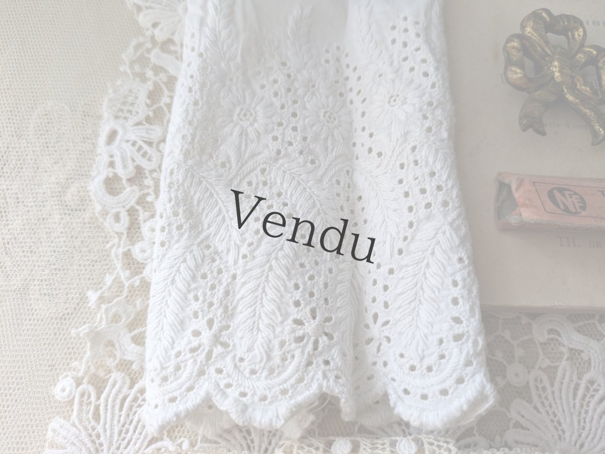 画像2: フランス蚤の市　メルスリーセット《Blanche》 (2)