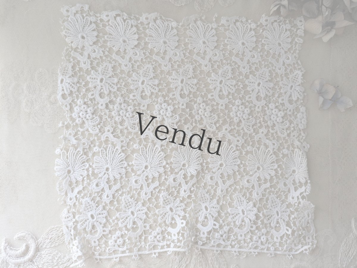 画像7: フランス蚤の市　メルスリーセット《Blanche》 (7)