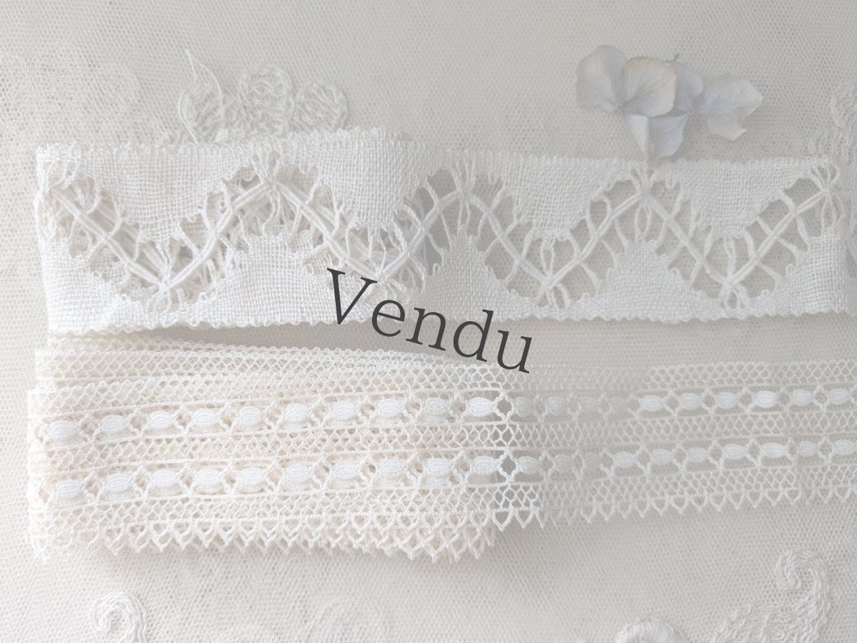 画像6: フランス蚤の市　メルスリーセット《Blanche》 (6)