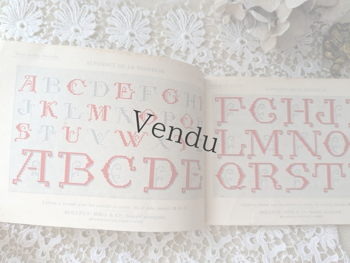 画像11: フランス蚤の市　メルスリーセット《Blanche》 (11)