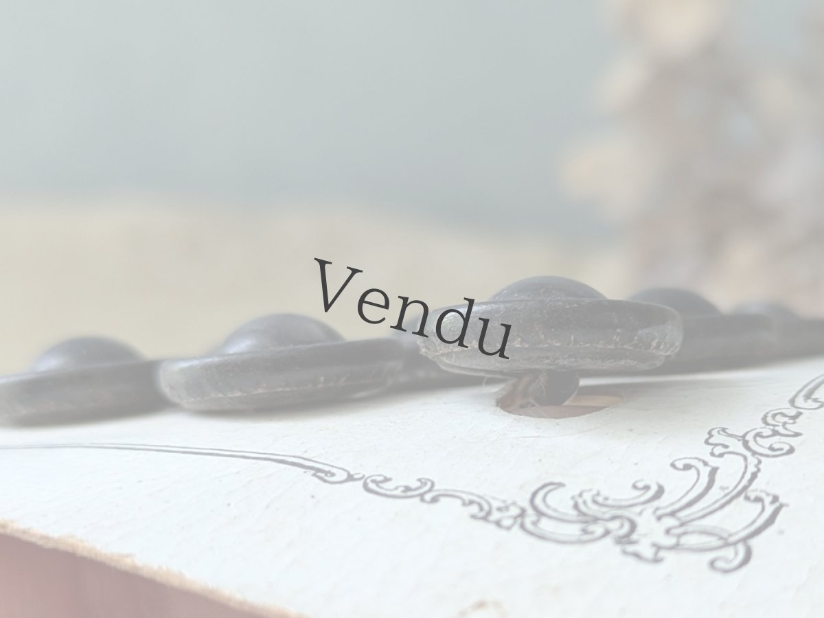 画像6: フランスアンティーク　セルロイド×メタルボタンシート 15mm (6)