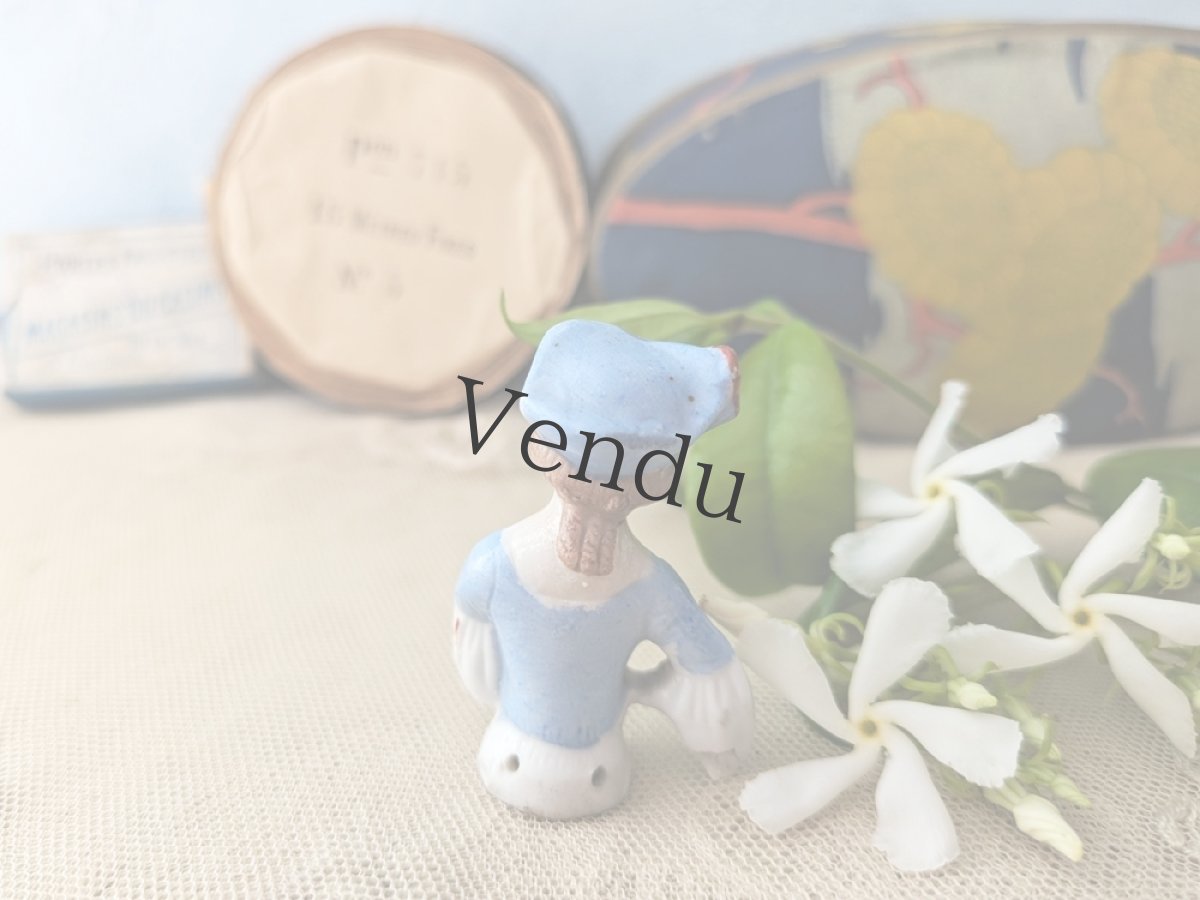 画像3: ドイツアンティーク　ポーセリン ハーフドール (3)