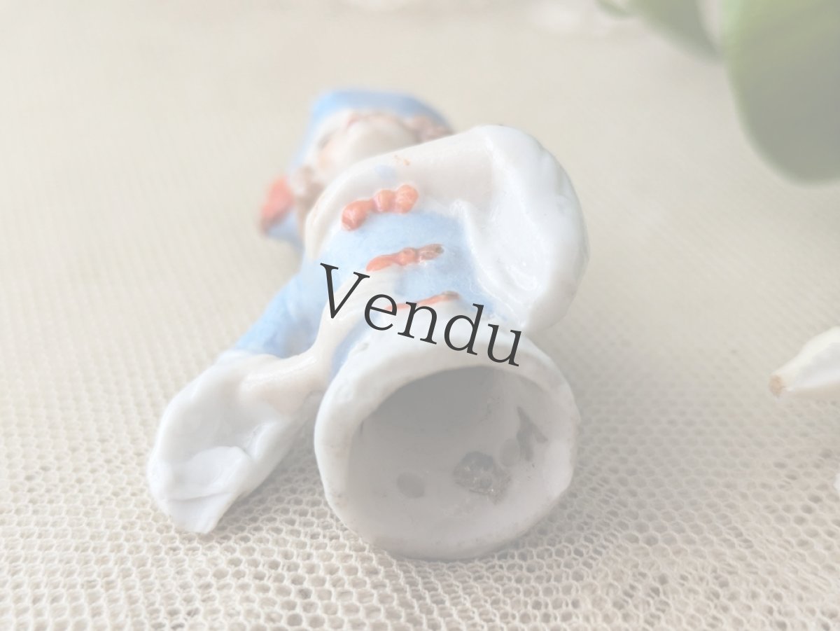 画像6: ドイツアンティーク　ポーセリン ハーフドール (6)