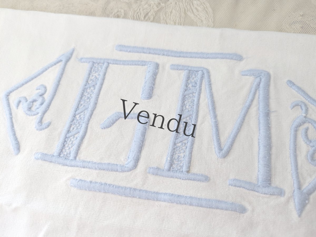 画像10: フランス蚤の市　メルスリーセット《Bleu》 (10)