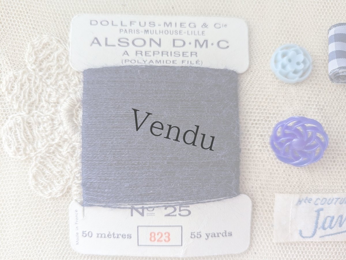 画像4: フランス蚤の市　メルスリーセット《Bleu》 (4)