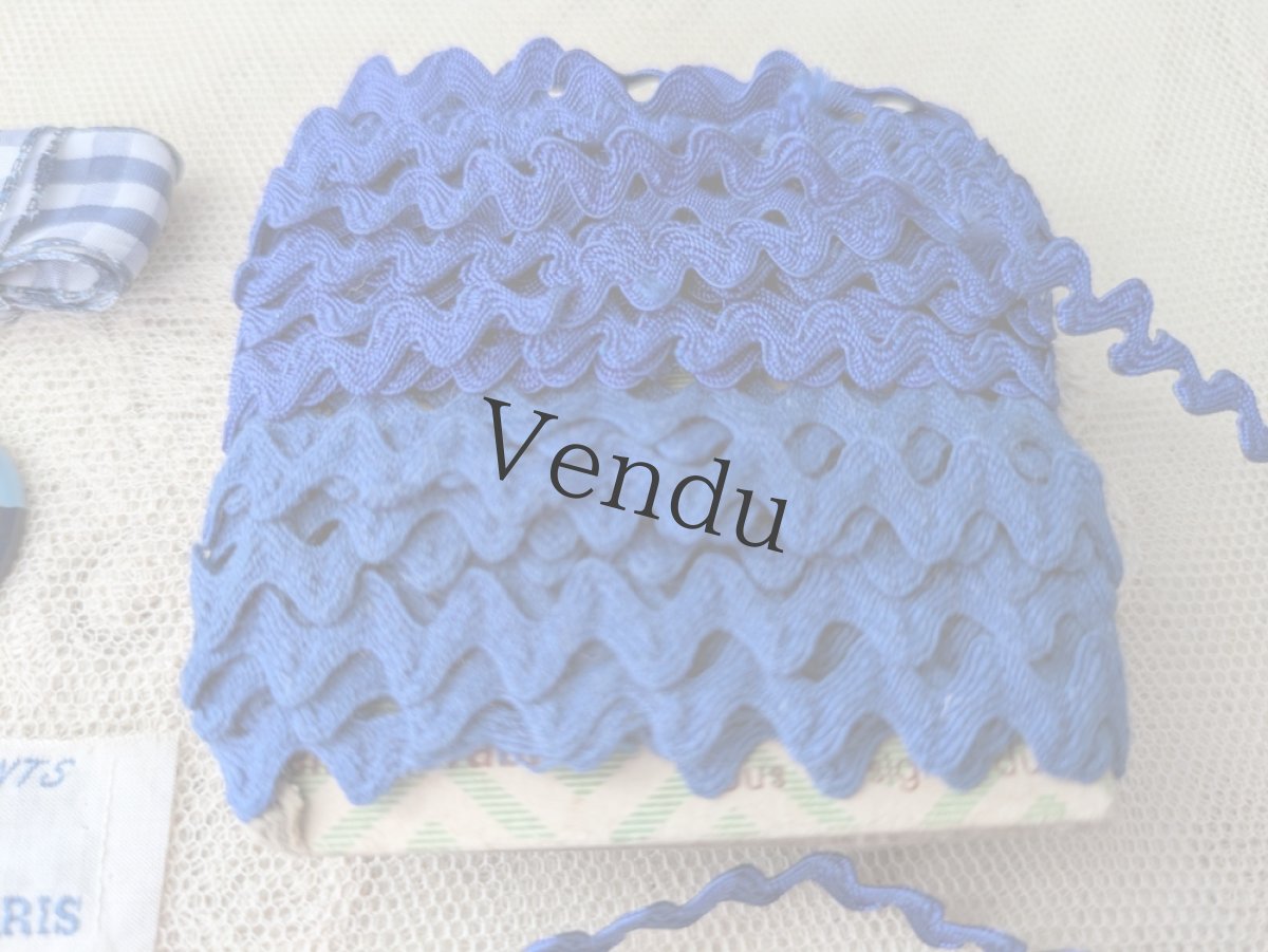 画像8: フランス蚤の市　メルスリーセット《Bleu》 (8)