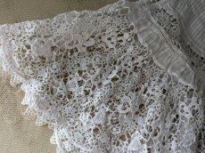 画像4: フランス 1900-1910年 アイリッシュクロッシェレースのつけ襟 (4)