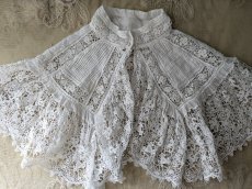 画像5: フランス 1900-1910年 アイリッシュクロッシェレースのつけ襟 (5)