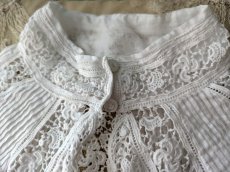 画像6: フランス 1900-1910年 アイリッシュクロッシェレースのつけ襟 (6)