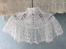 画像7: フランス 1900-1910年 アイリッシュクロッシェレースのつけ襟 (7)
