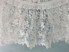 画像8: フランス 1900-1910年 アイリッシュクロッシェレースのつけ襟 (8)