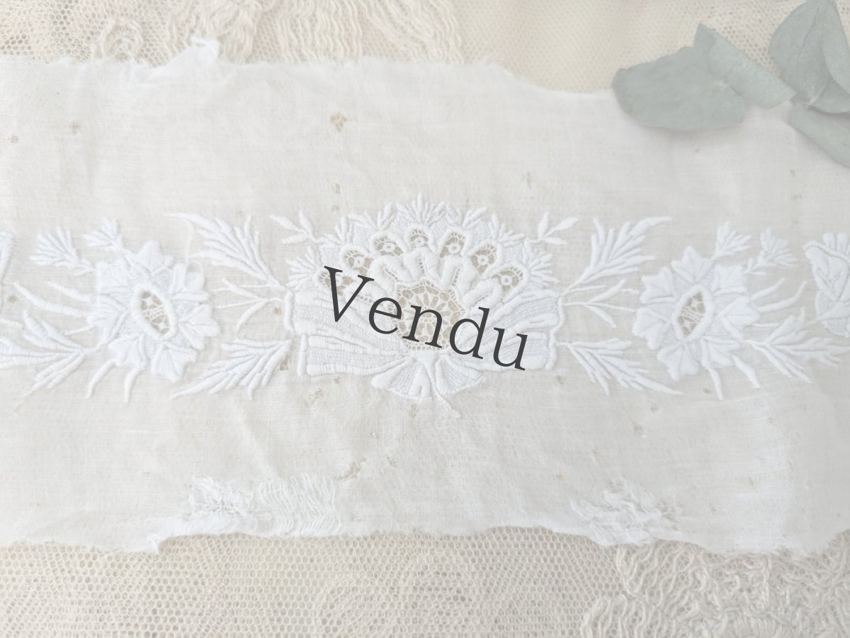 画像6: フランス蚤の市　メルスリーセット《Blanche》 (6)