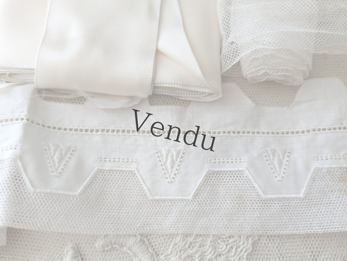 画像10: フランス蚤の市　メルスリーセット《Blanche》 (10)