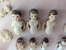 画像4: フランス 1910年前後  ビスクドール ミニョネット 3体セット (4)